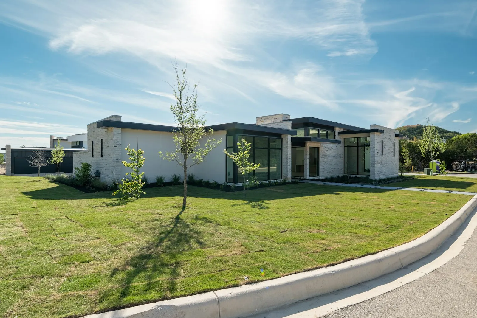 Architectural inspiration: a modern home with stone and timber details